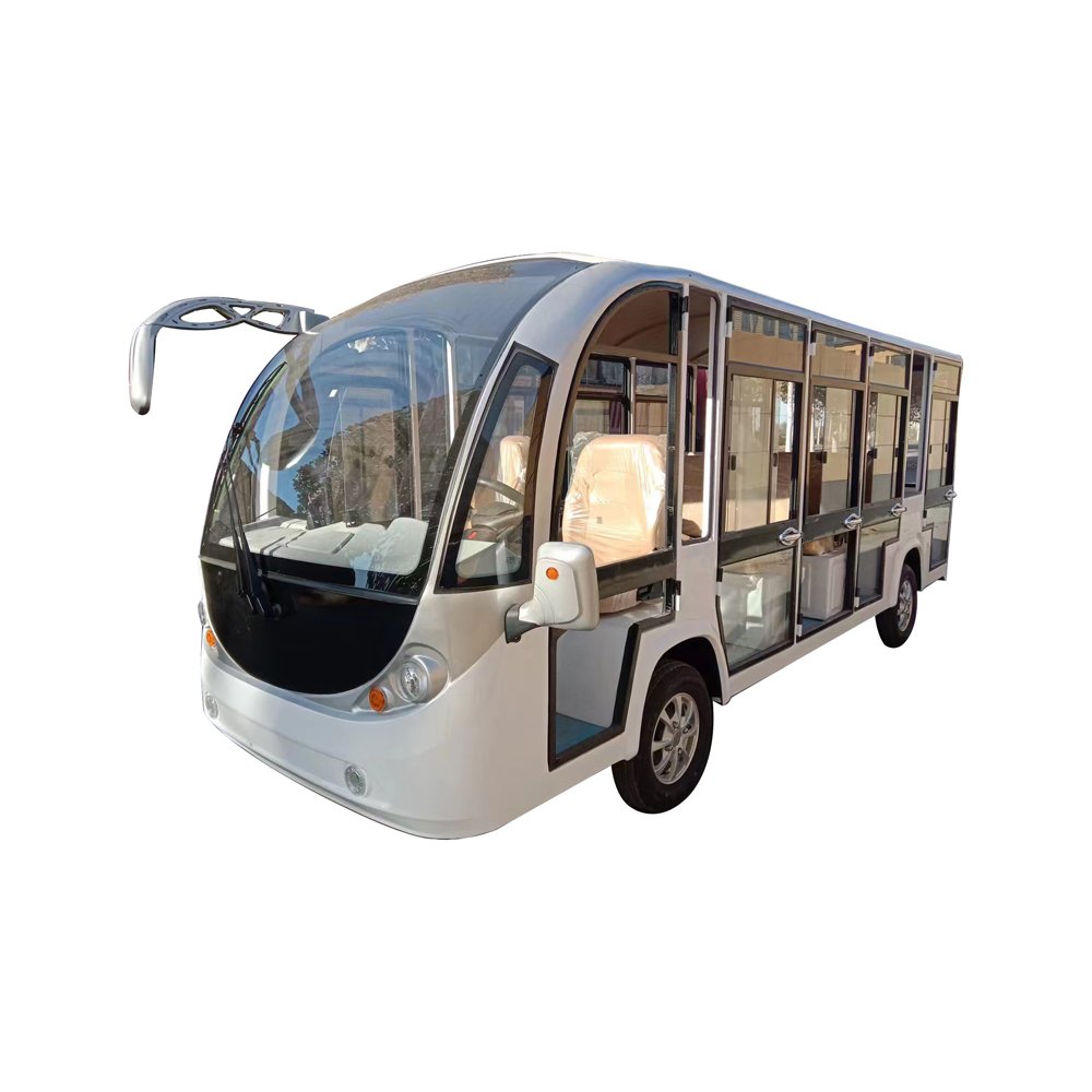 4 Wheel Electric Sightseeing 14 Passengers Mini Bus with Great Price